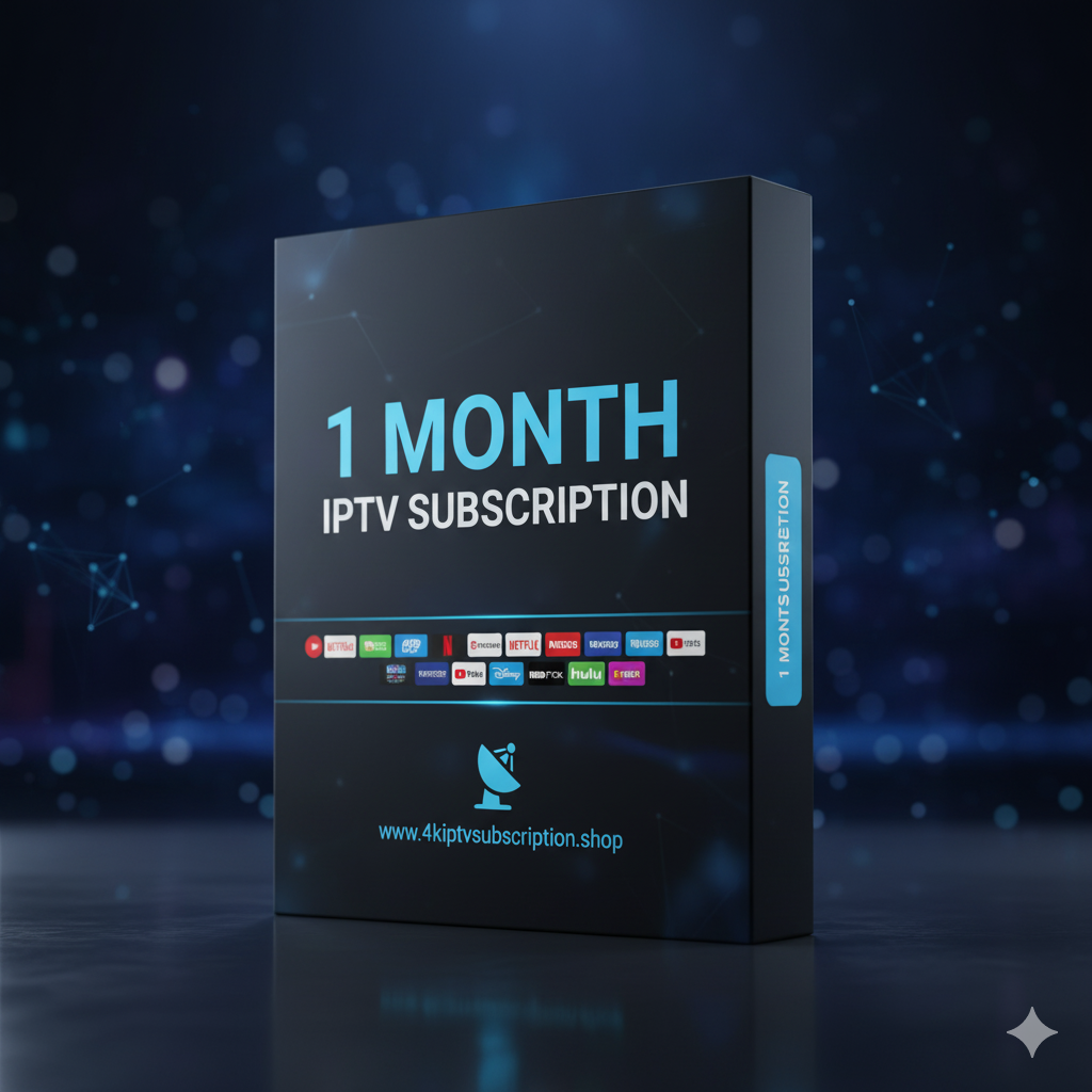 1 Month 4K IPTV Subscription